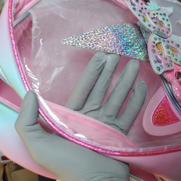 OMG Accessories Girl's Gwen Unicorn Backpack - Picture 8 of 10